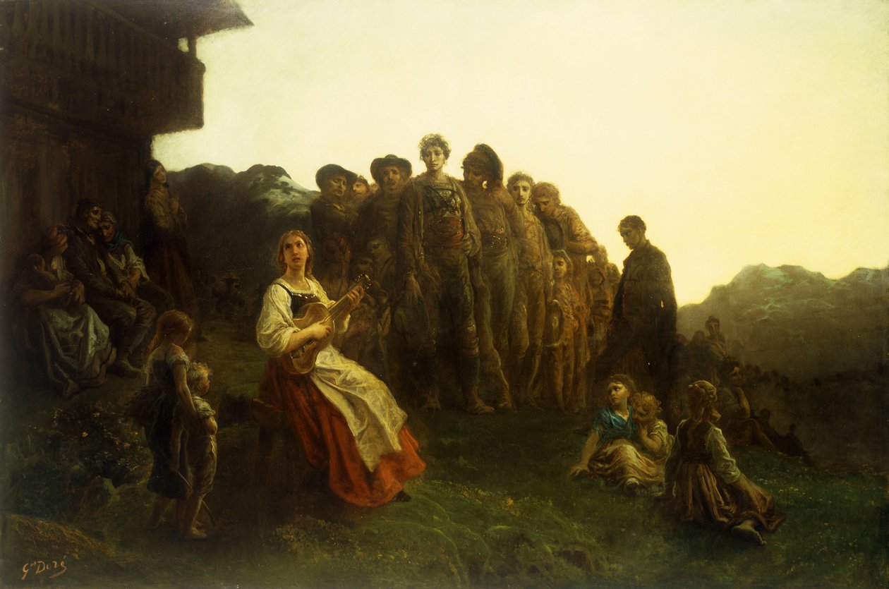 The Balladeer de Gustave Dore
