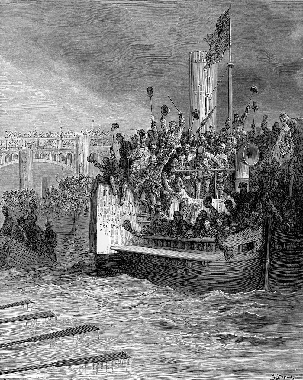 A Corrida de Gustave Doré de Gustave Dore