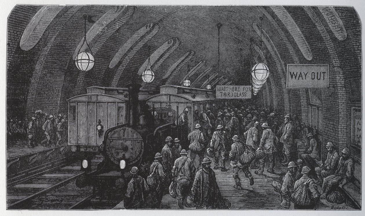 O trem dos operários - de Gustave Dore