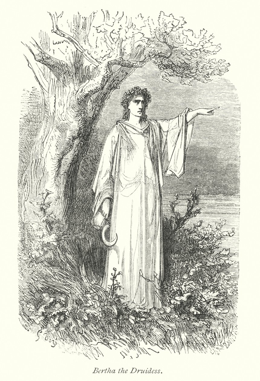 Floresta de Windsor (gravura) de Gustave Dore