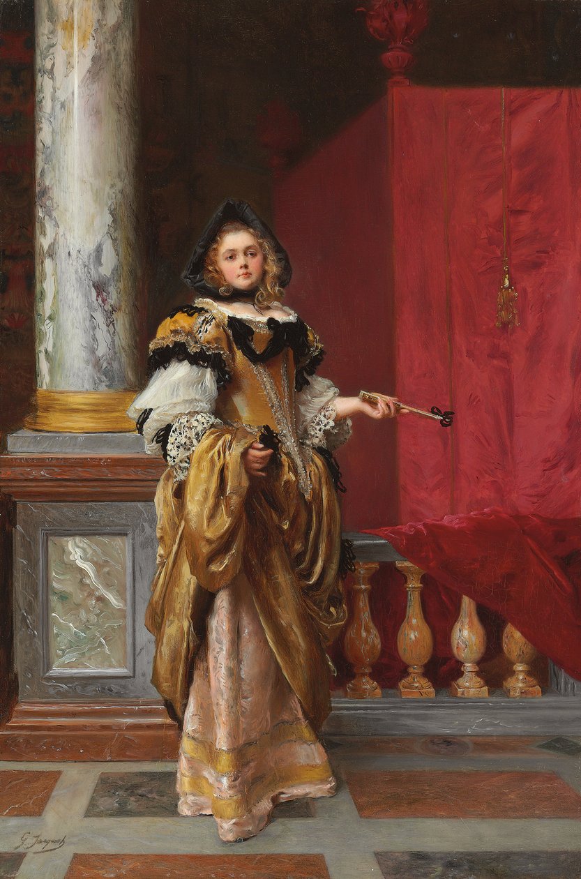 Chegando ao baile de Gustave Jacquet