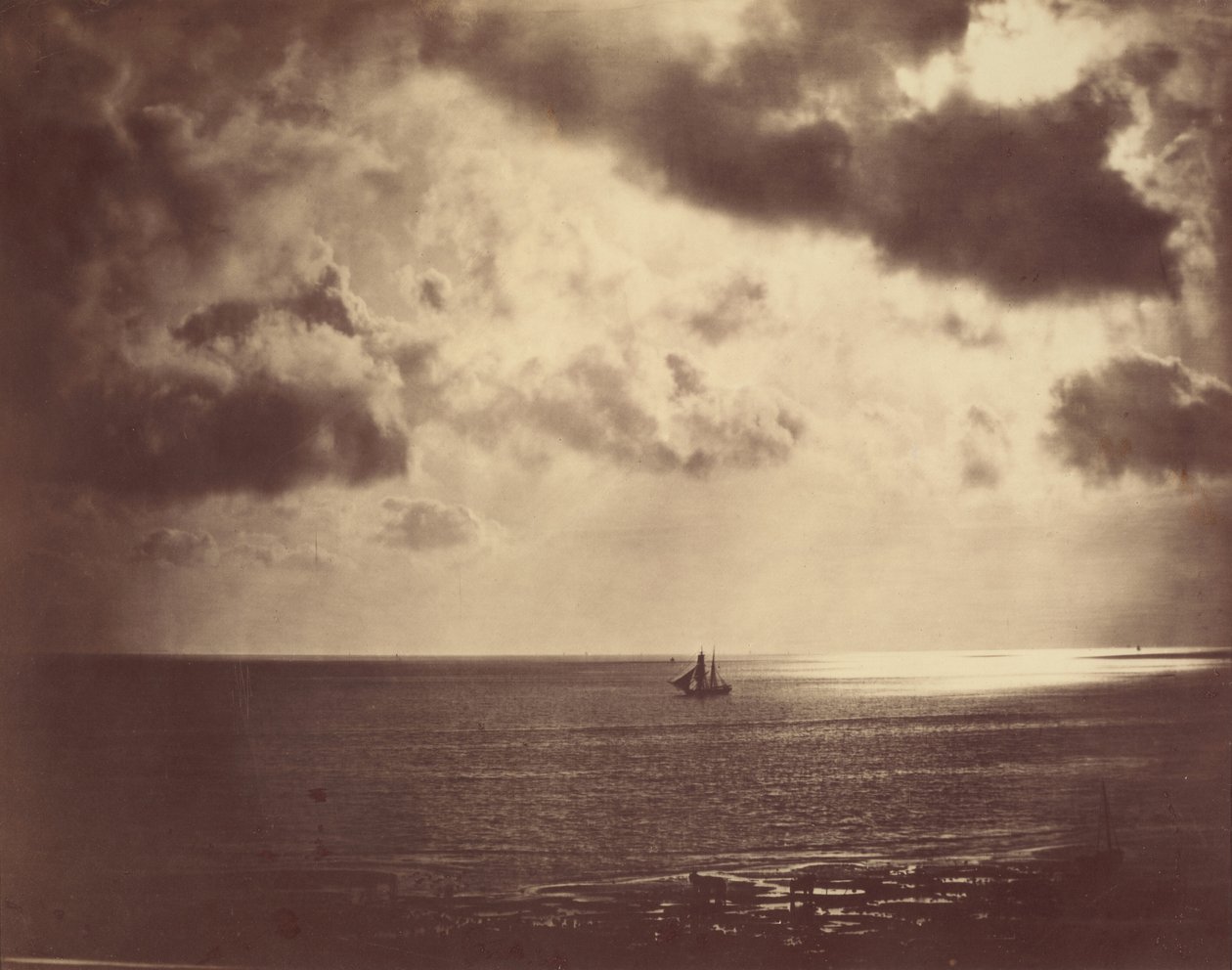 Briga na Água de Gustave Le Gray