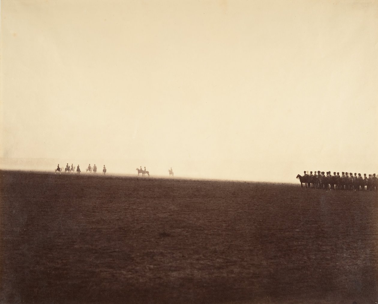 [Manobras de Cavalaria, Camp de Chalons], 1857. de Gustave Le Gray