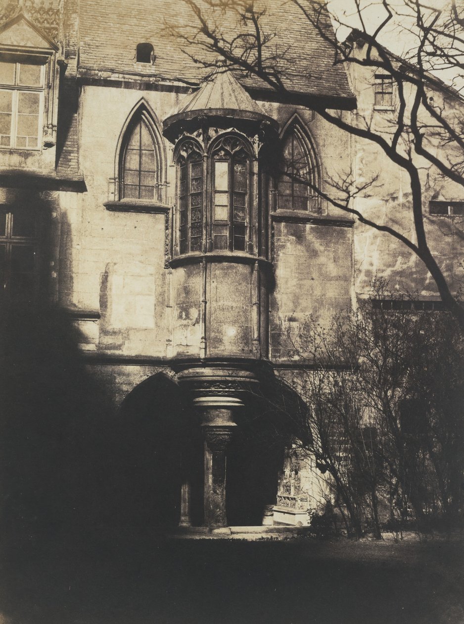 Hotel de Cluny, Paris, c. 1851. de Gustave Le Gray