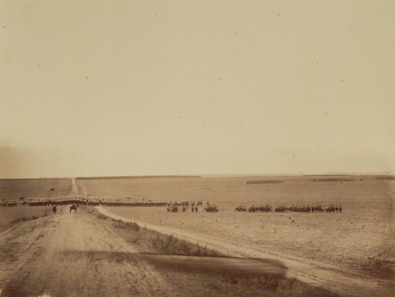Manobras, Camp de Châlons de Gustave Le Gray