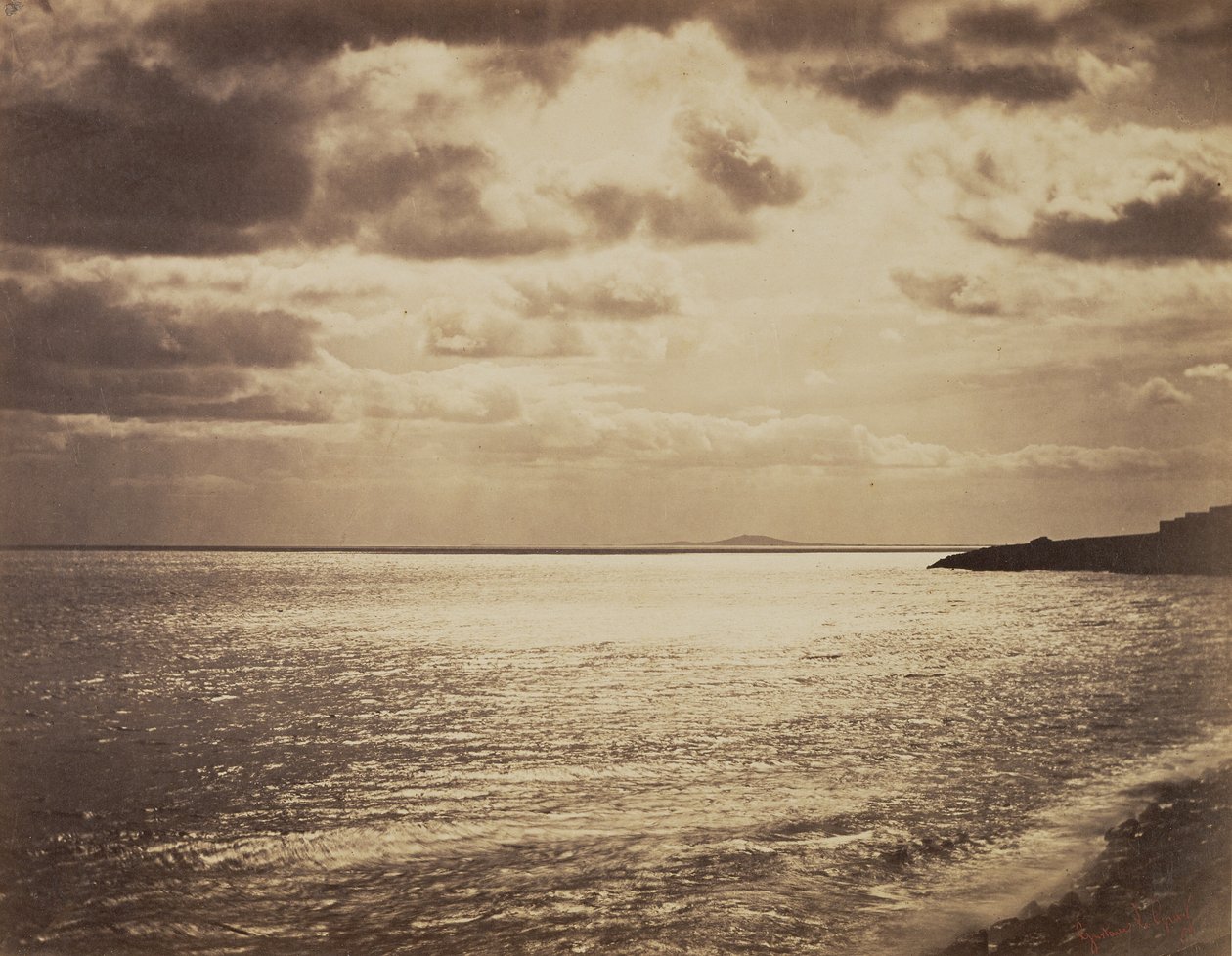 Mar Mediterrâneo, Sète, n.º 18 de Gustave Le Gray