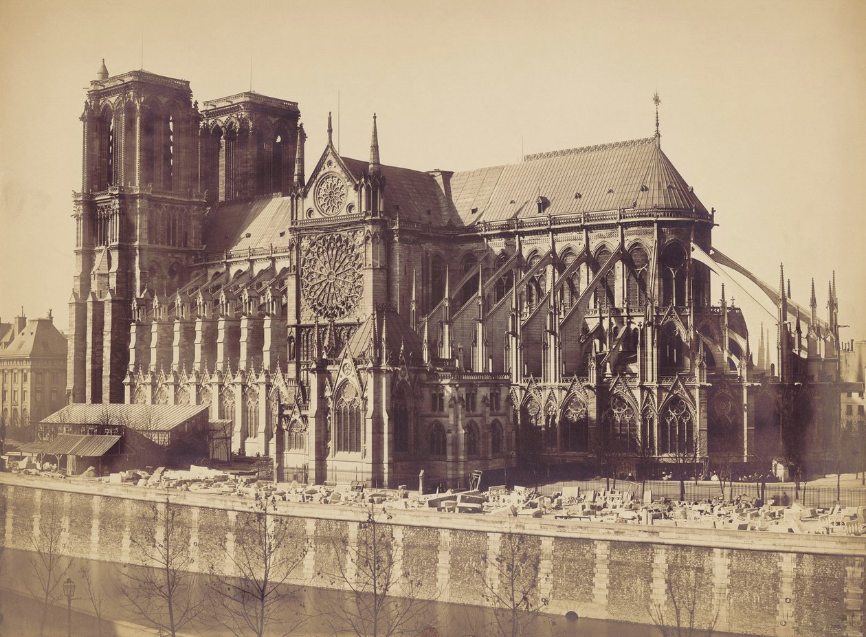 Catedral de Notre-Dame de Paris de Gustave Le Gray