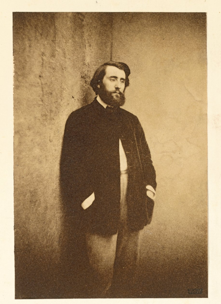 Retrato de Edmond Cottinet (1824-1895) de Gustave Le Gray