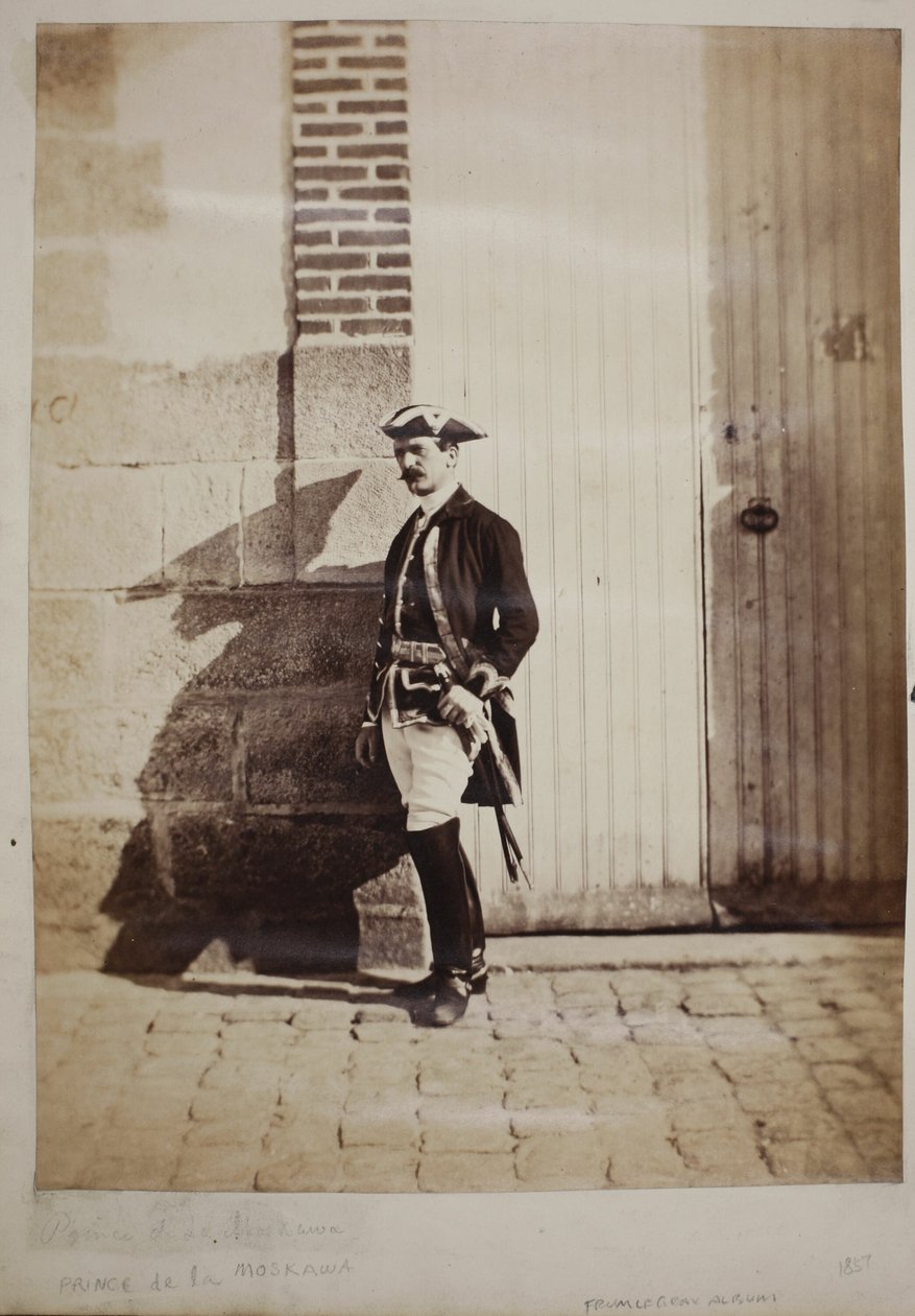 Príncipe Moskova em Chalons de Gustave Le Gray