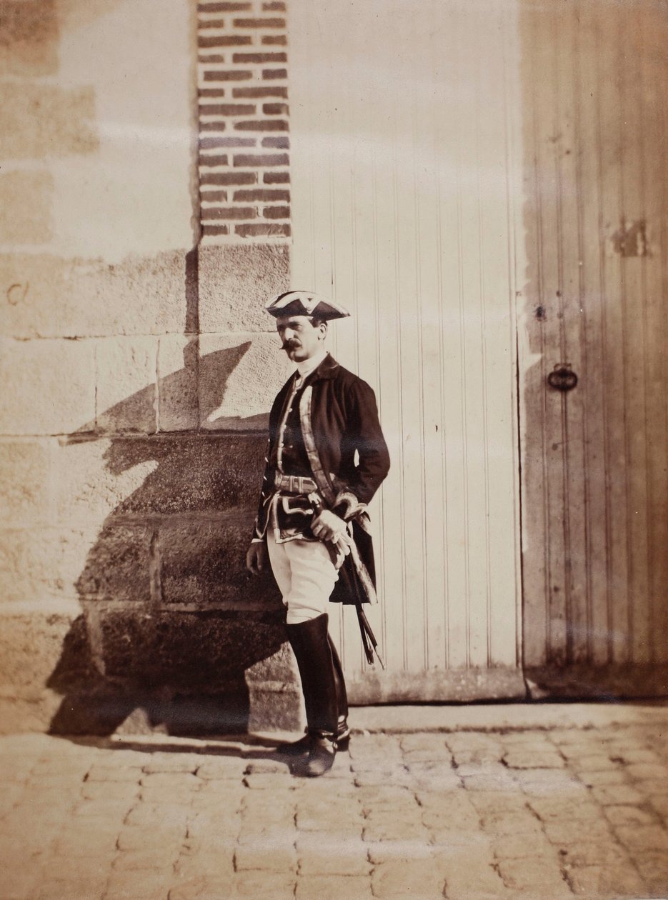 Príncipe Moskva em Chalons, 1857. de Gustave Le Gray