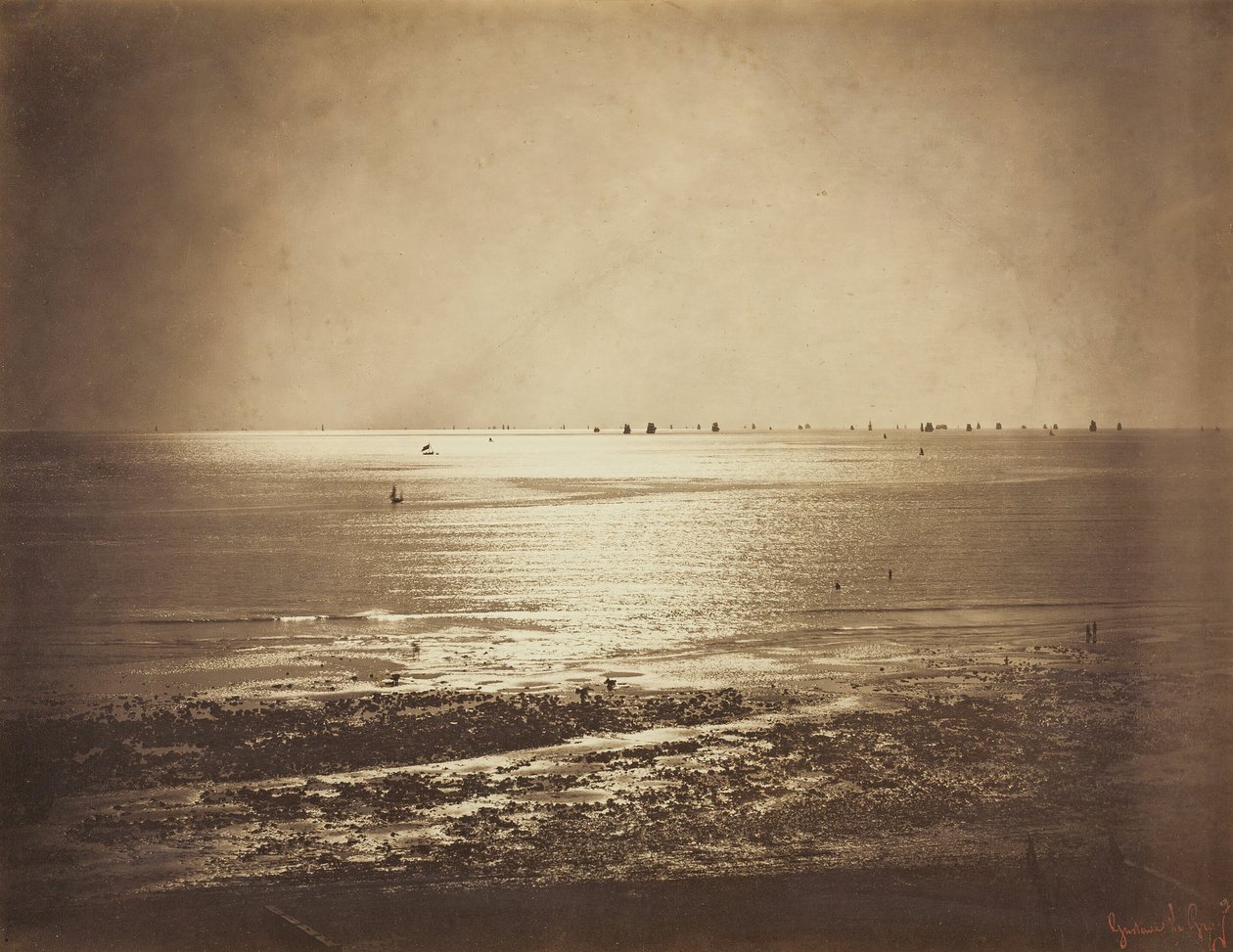 Seascape, Normandia, 185657. de Gustave Le Gray