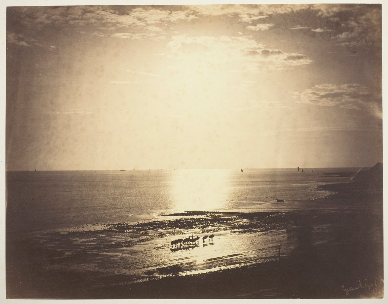 O Sol Haloeado de Gustave Le Gray