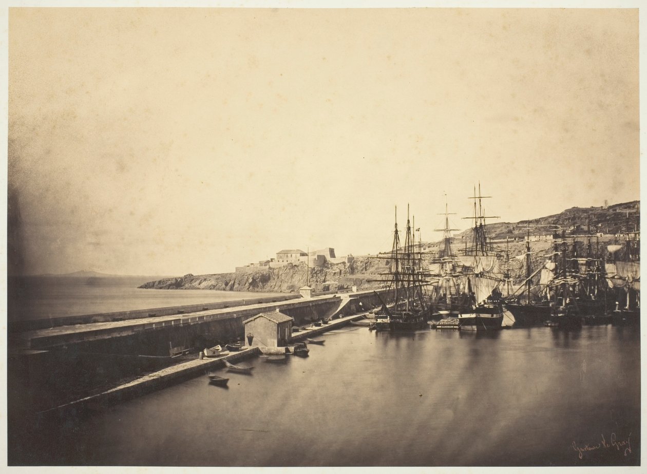 O cais de Sète de Gustave Le Gray