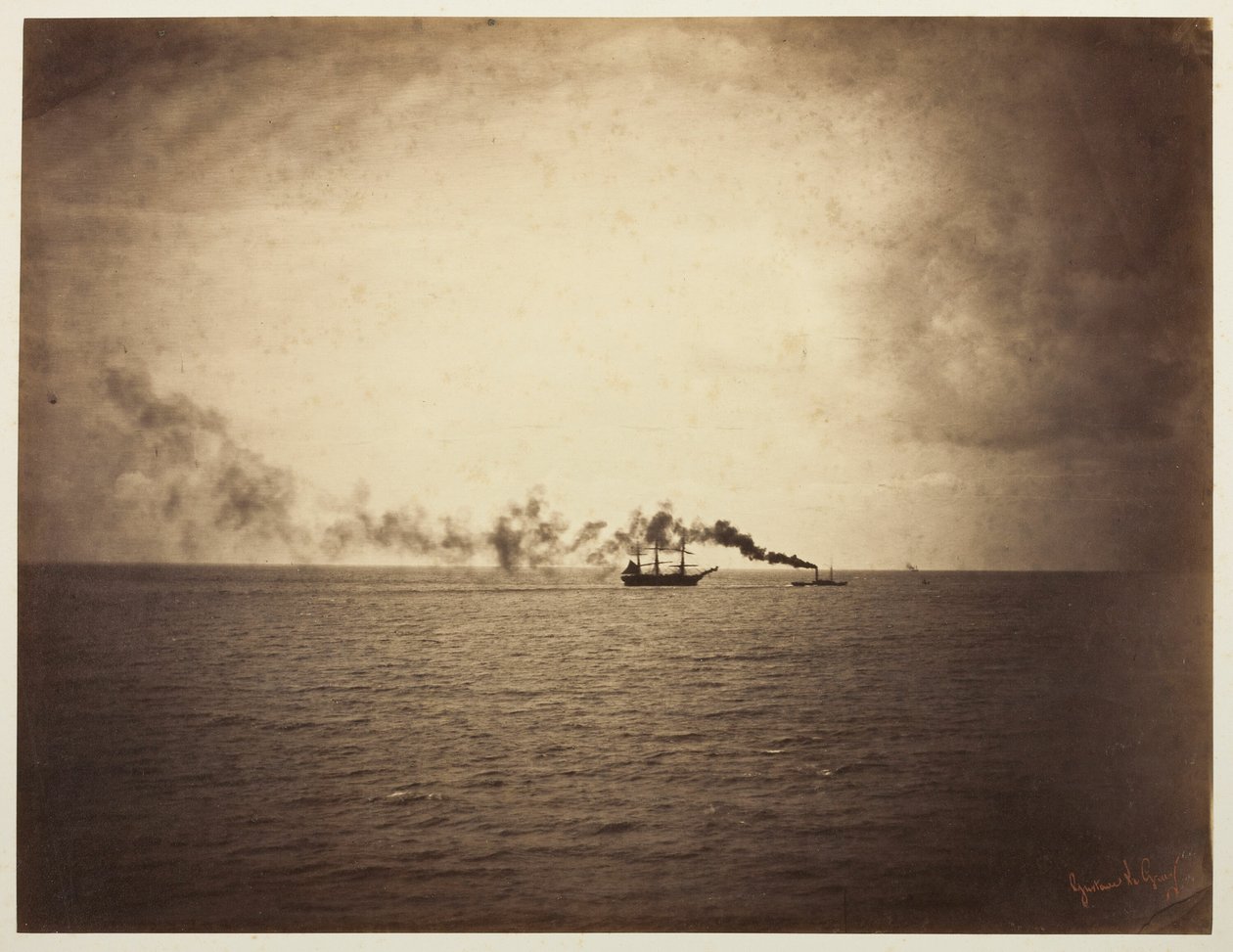 O rebocador de Gustave Le Gray