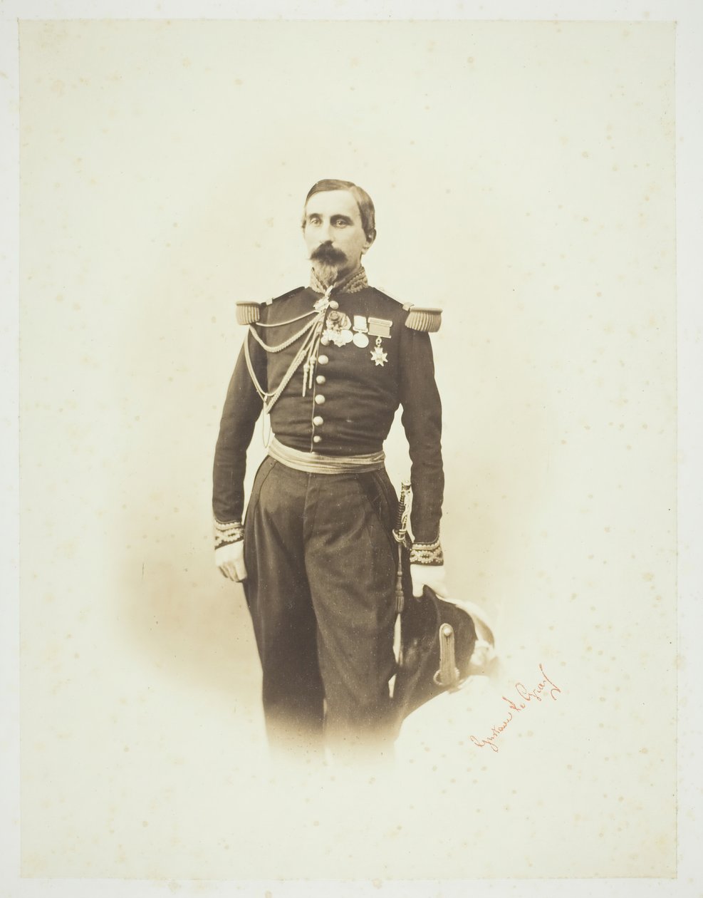 Sem título [oficial francês], 1857. de Gustave Le Gray