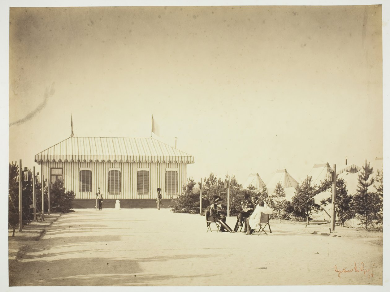 Sem título [oficiais], 1857. de Gustave Le Gray