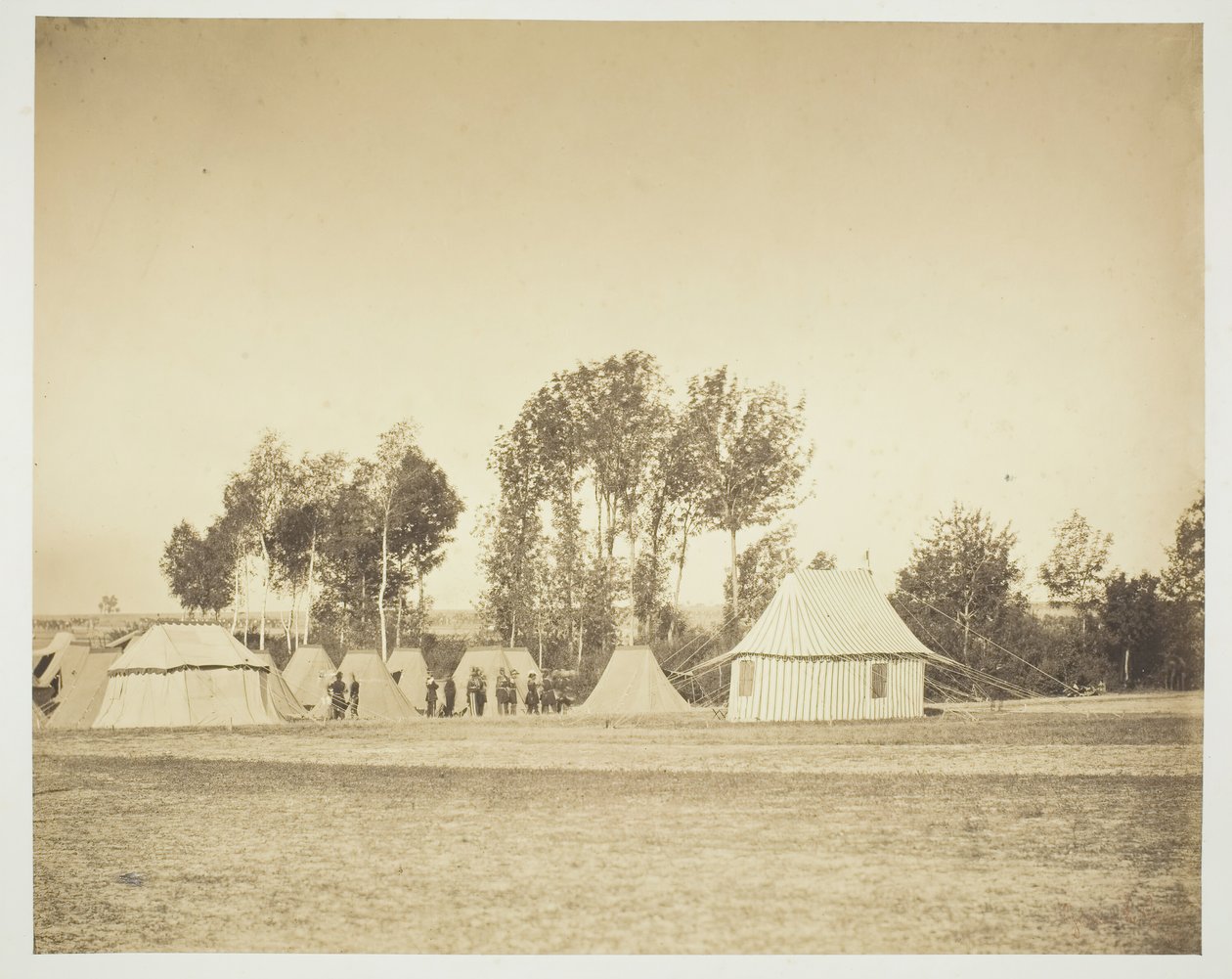 Sem título [oficiais], 1857. de Gustave Le Gray