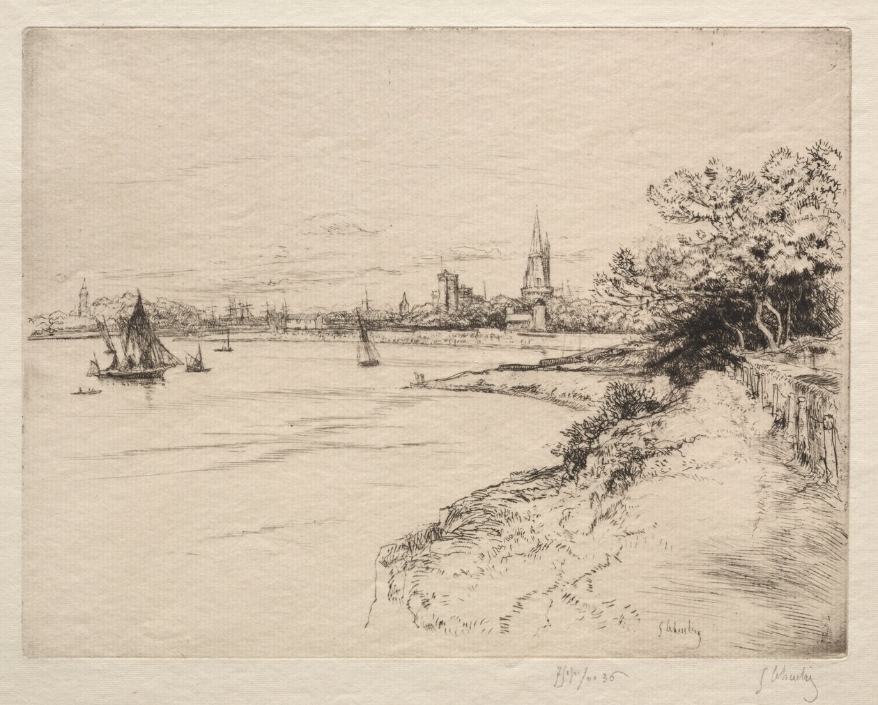 O penhasco de Orbigny. de Gustave Leheutre