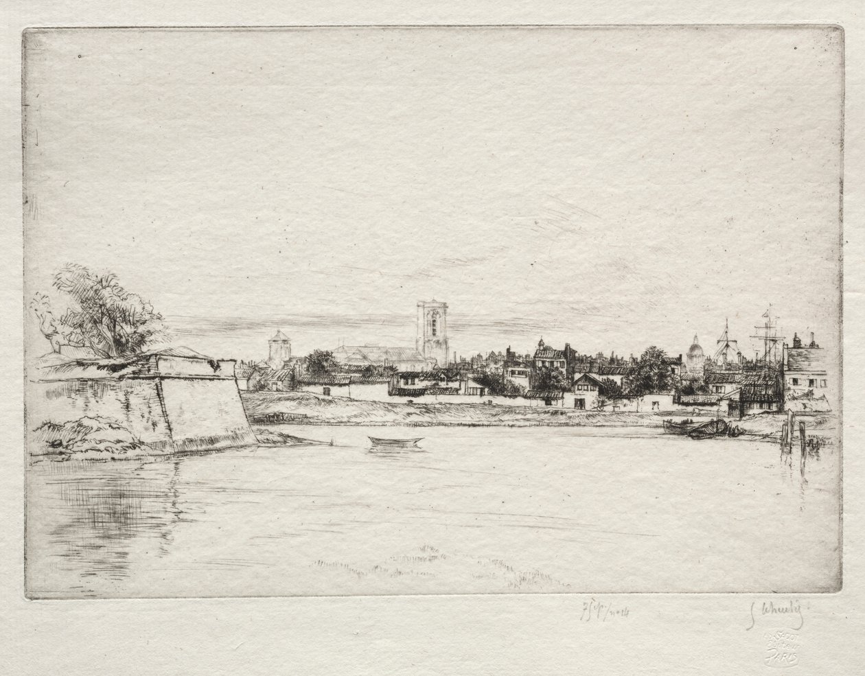 Le Petit St. Eloi, La Rochelle de Gustave Leheutre