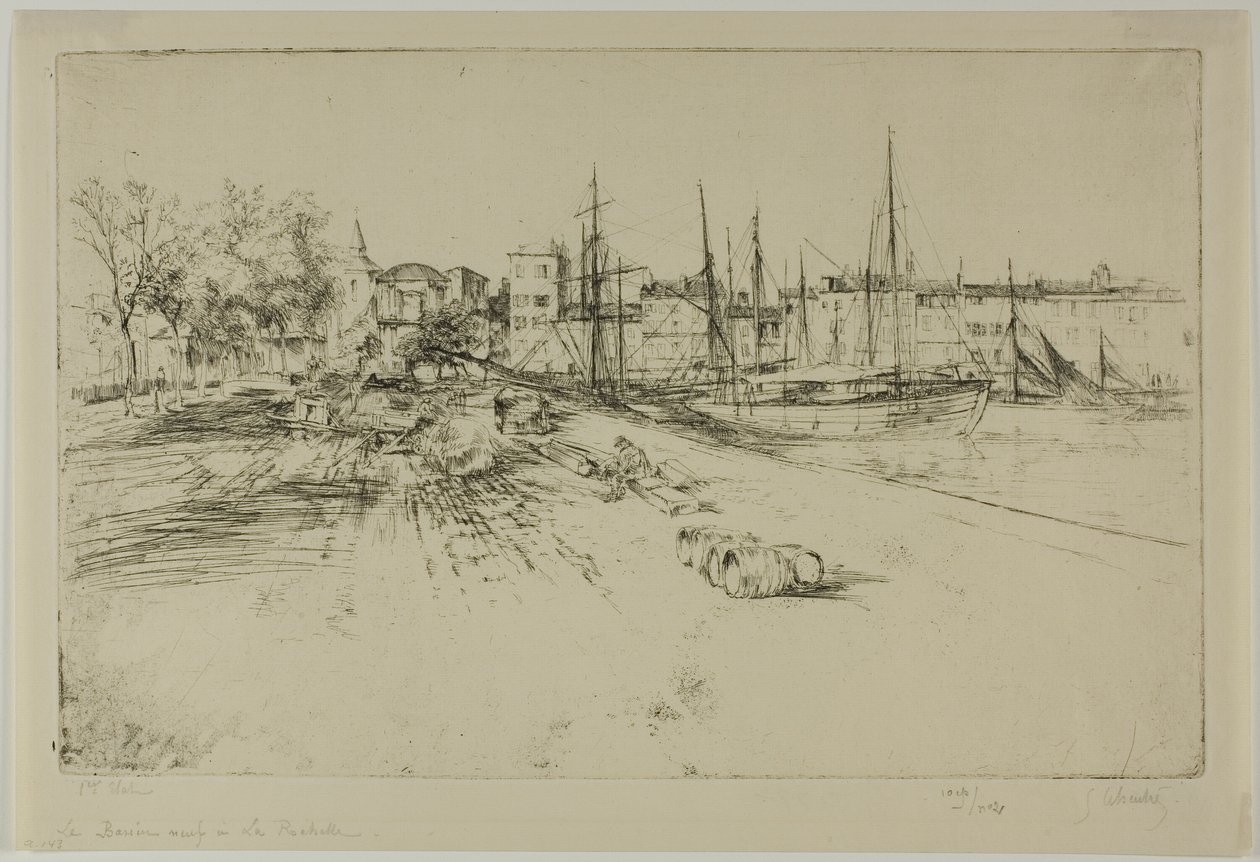 A nova doca em la Rochelle de Gustave Leheutre
