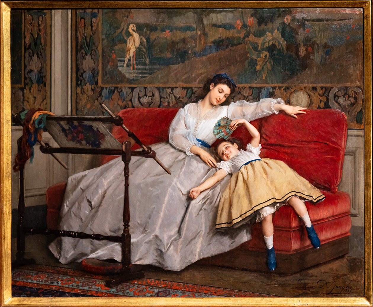 Alegrias da Maternidade de Gustave Léonard de Jonghe