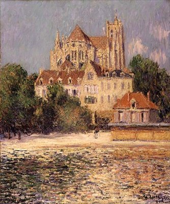 Catedral Auxerre de Gustave Loiseau
