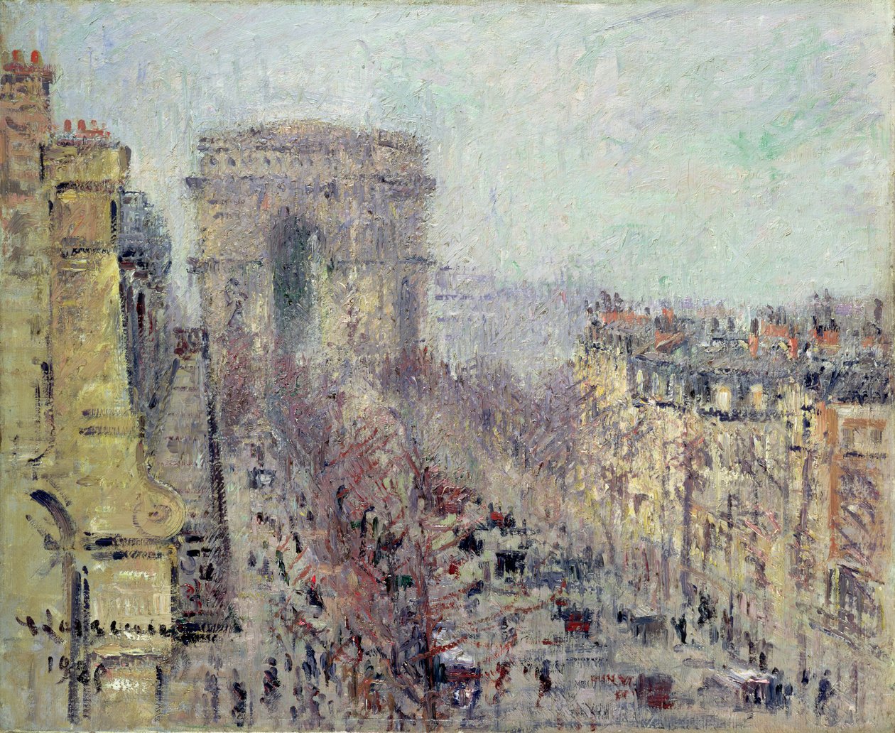 Avenue de Friedland, Paris de Gustave Loiseau