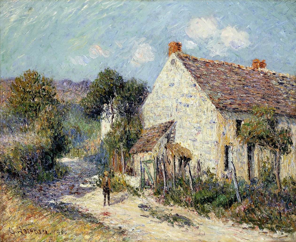 Paisagem de Seine-et-Oise; Paisagem de Sein-et-Oise, 1906 de Gustave Loiseau