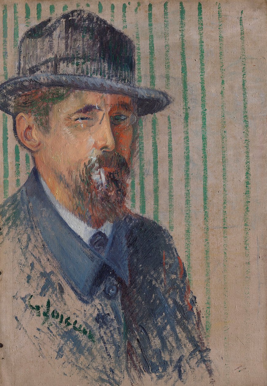 Autorretrato, 1919. de Gustave Loiseau
