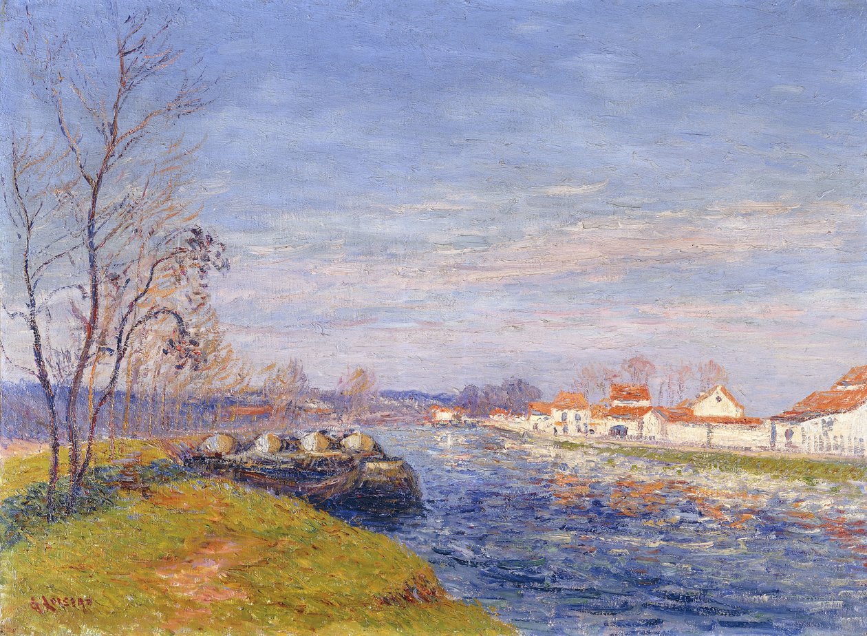 St. Mammes, Moret-sur-Loing de Gustave Loiseau