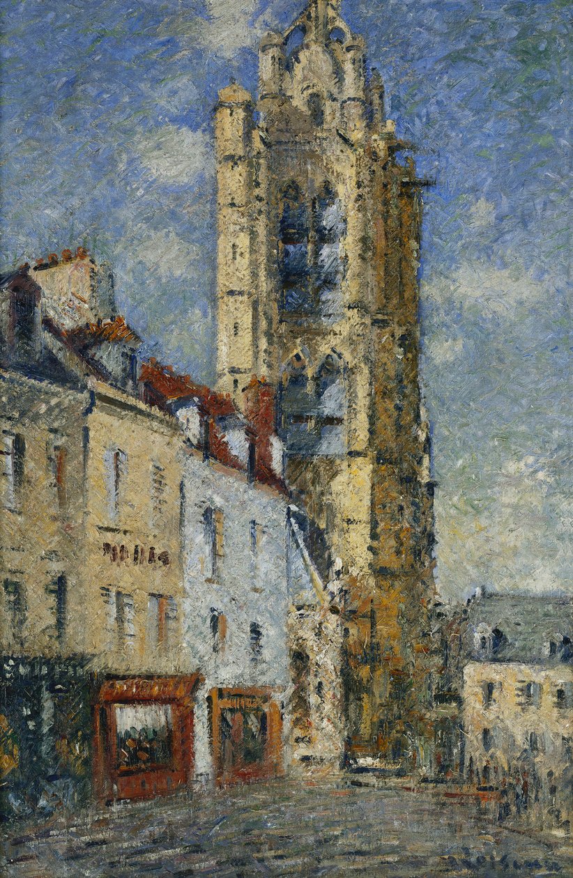 A torre sineira de St, 1925 de Gustave Loiseau