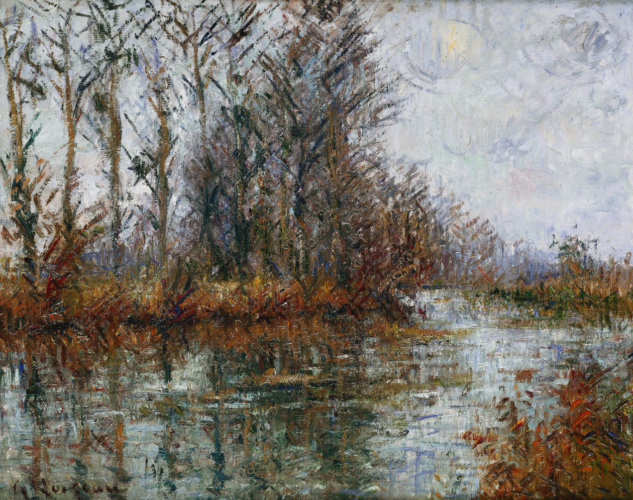 Volta do Eure; Ponto de virada de Eure, de Gustave Loiseau