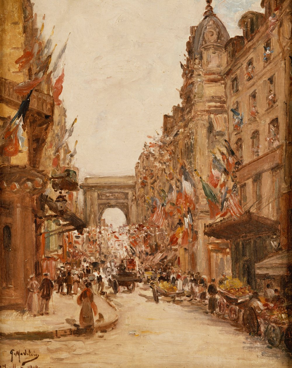 dia da Bastilha de Gustave Madelein