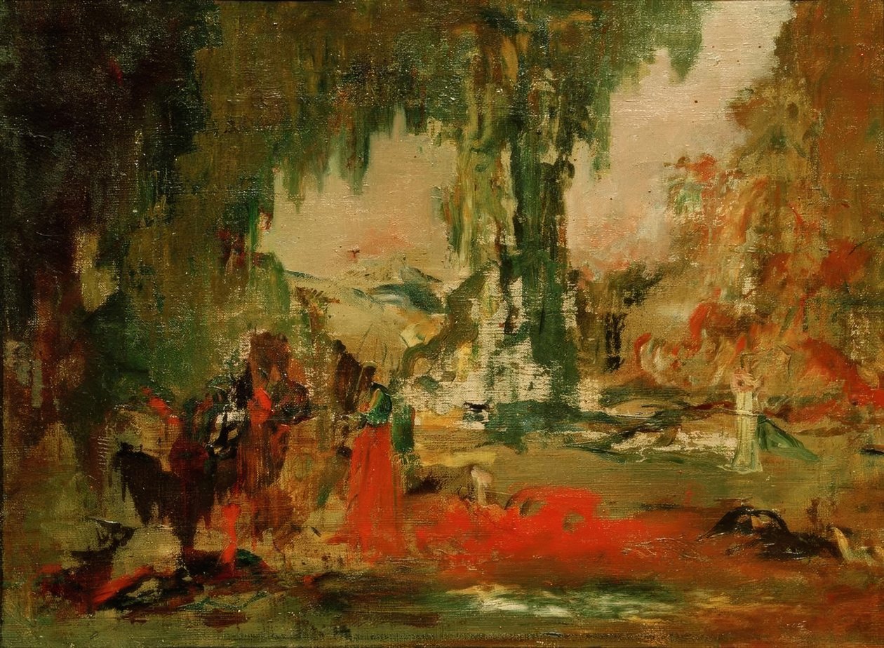 esboço de Gustave Moreau