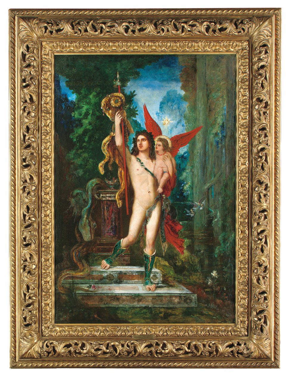 Jason e Eros, 1890-91 de Gustave Moreau