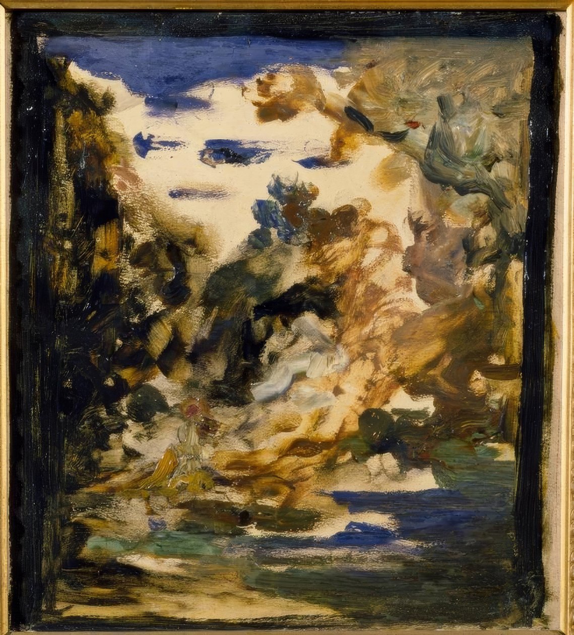 Sem título (esboço colorido) de Gustave Moreau