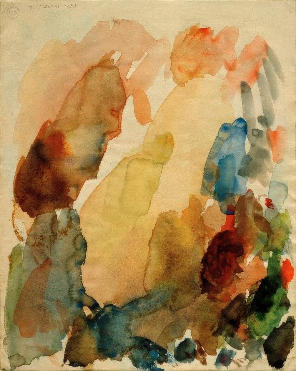 Paleta de aquarela de Gustave Moreau