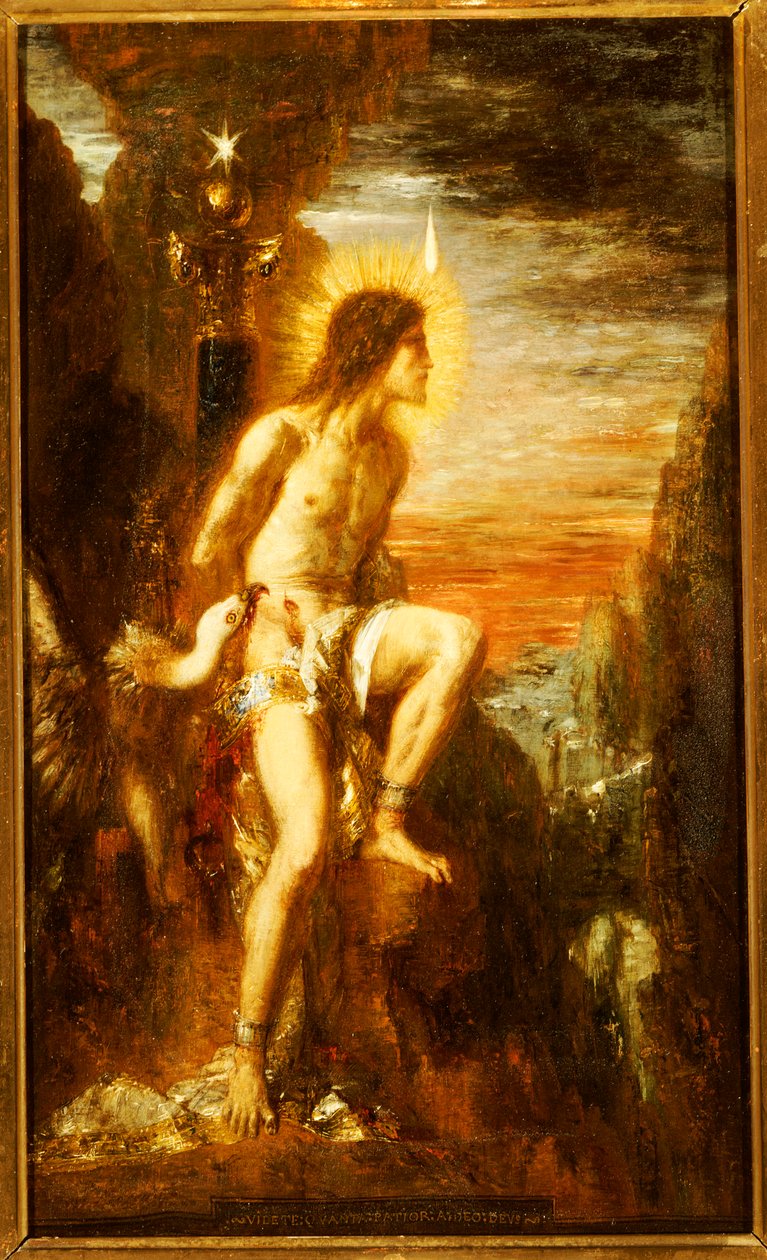 Prometheus Bound de Gustave Moreau