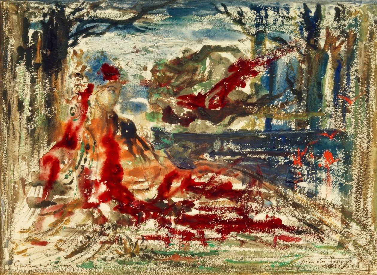 Perto das águas de Gustave Moreau
