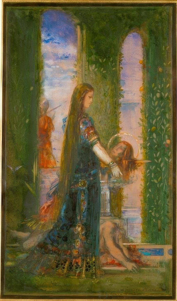 Salomé no jardim de Gustave Moreau