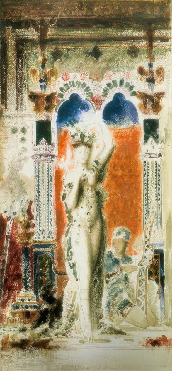 Salomé dançando de Gustave Moreau