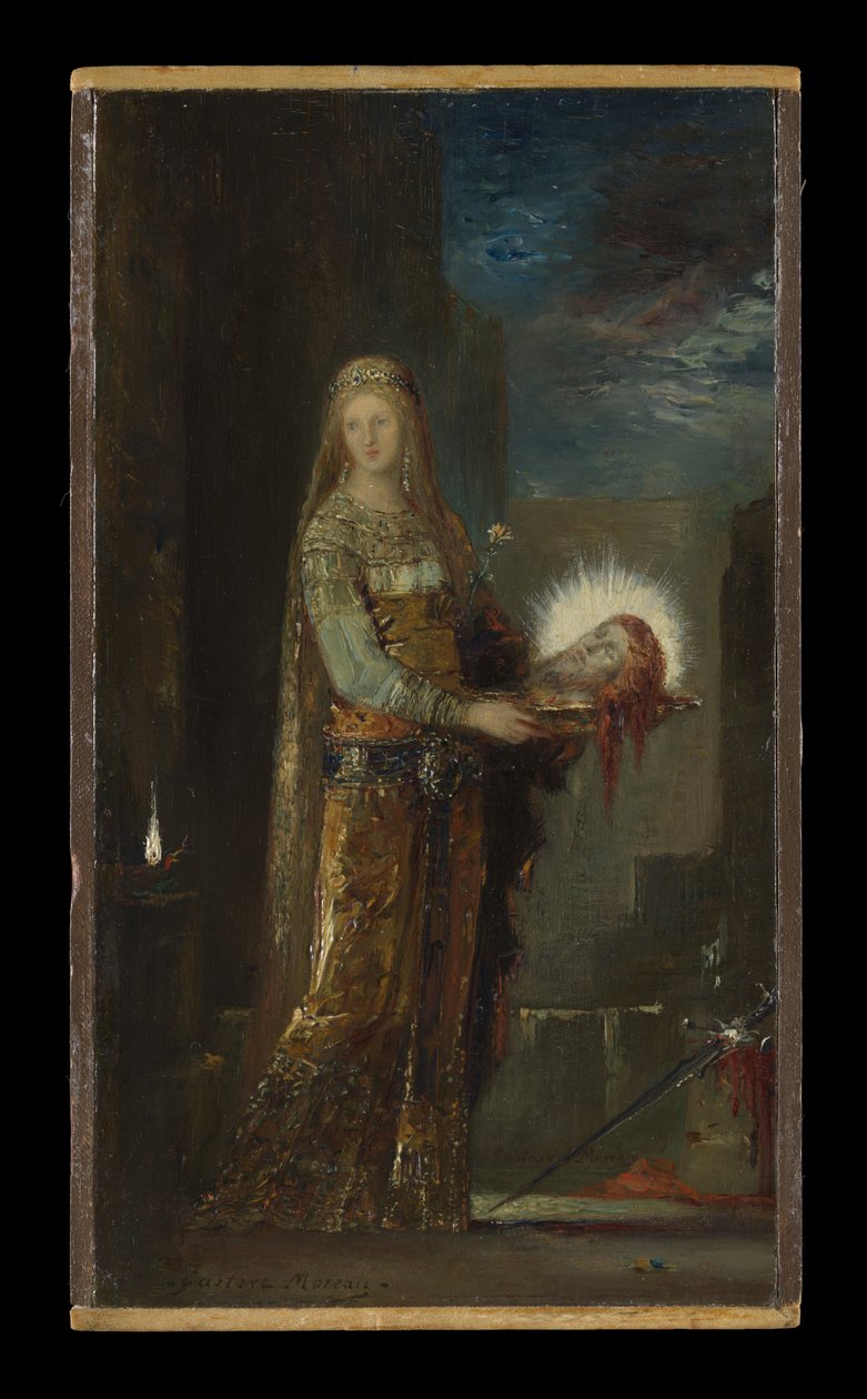 Salomé com a cabeça de João Batista de Gustave Moreau
