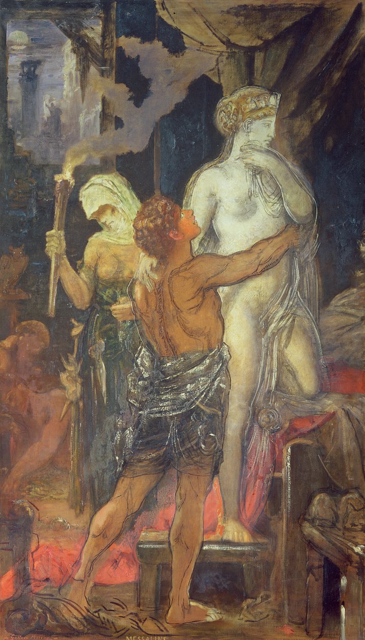 A Execução de Messalina de Gustave Moreau