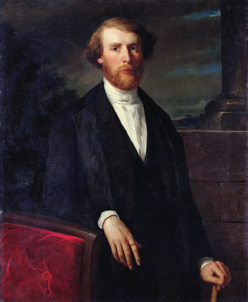 Retrato de Pierre Schlumberger, 1864 de Gustave Ricard