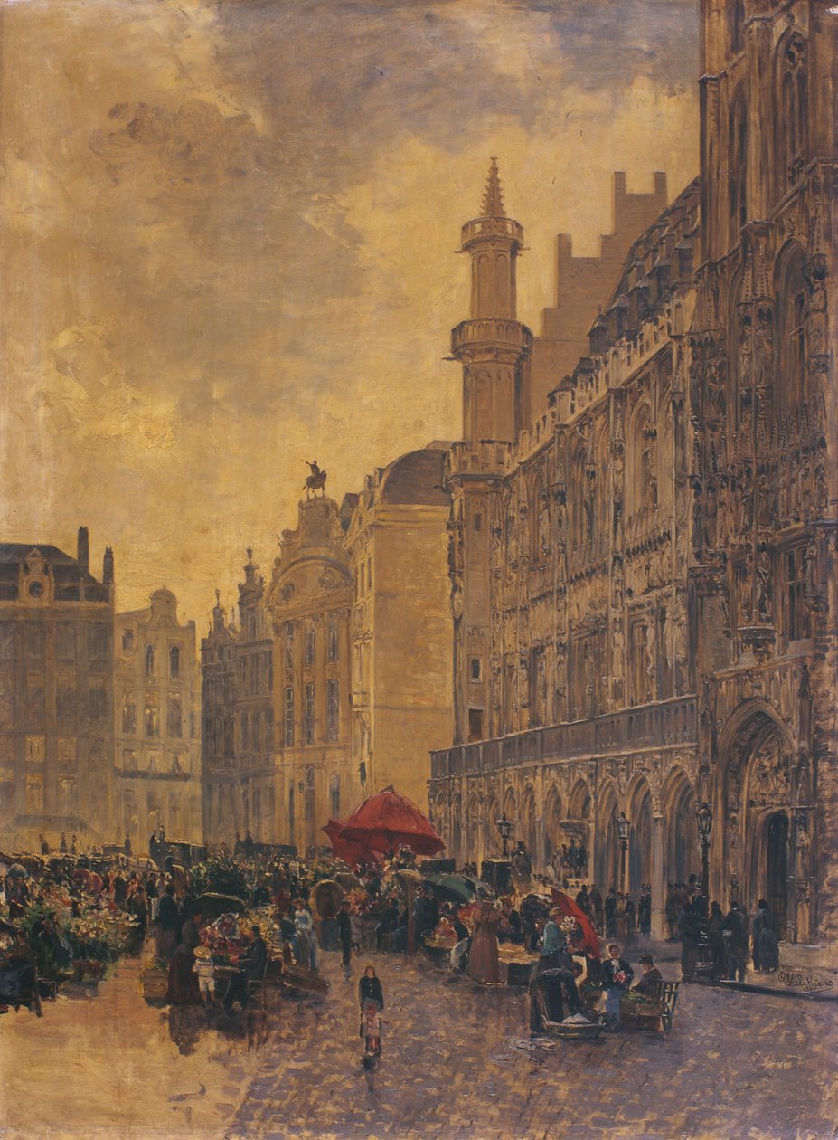 O Grande Lugar em Bruxelas de Gustave Walckiers