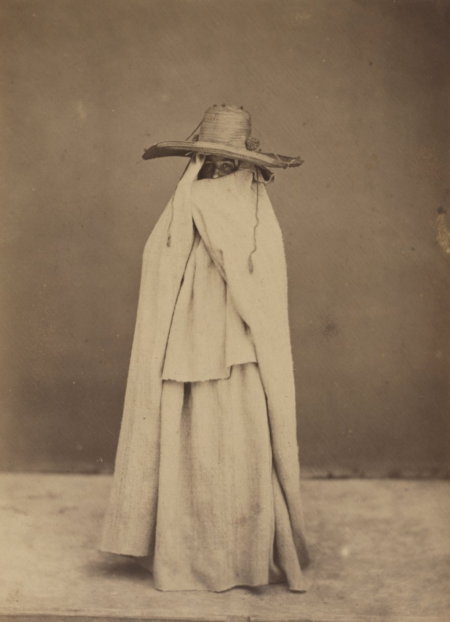 Mulher argelina, final da década de 1850. de Gustave de Beaucorps