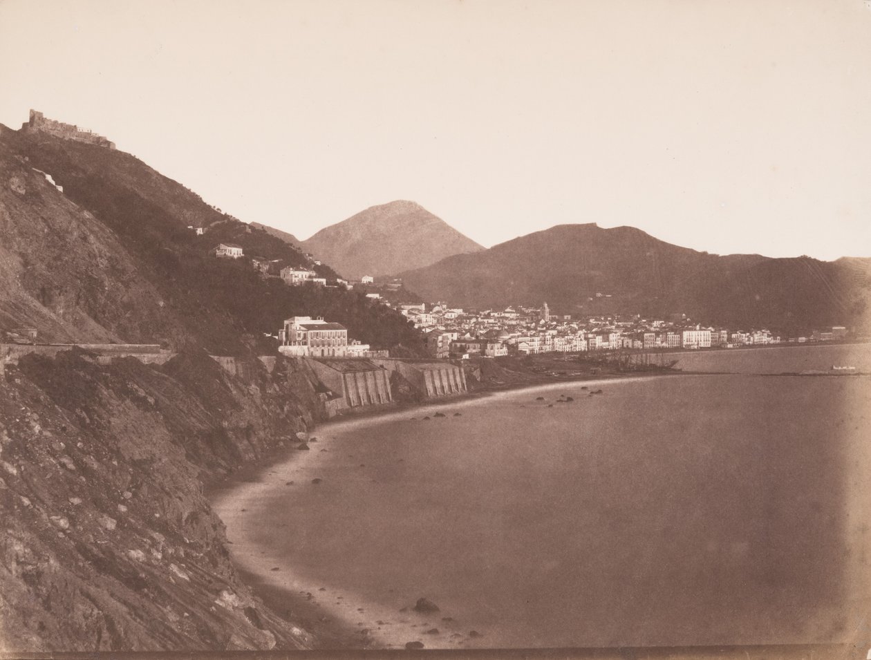 Salerno, Itália,c. 1856 (foto) de Gustave de Beaucorps