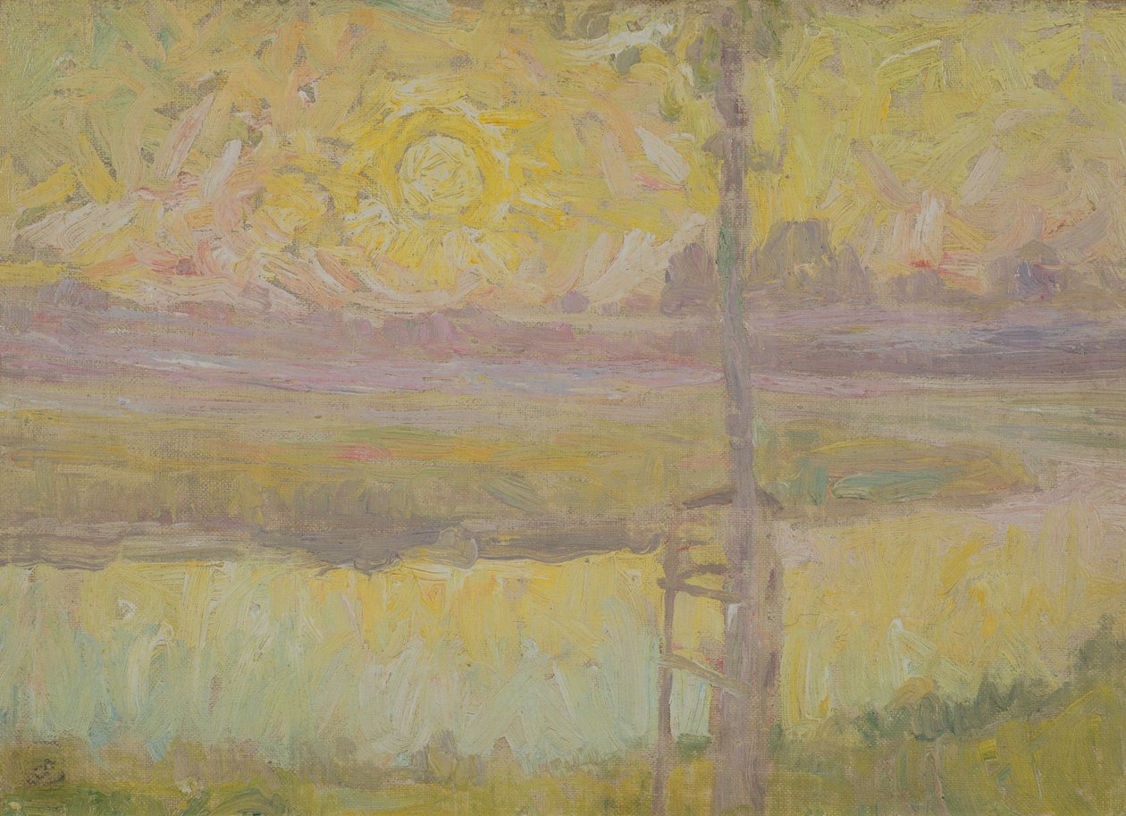 Jardin a Laethem-Saint-Martin, c.1910 de Gustave de Smet