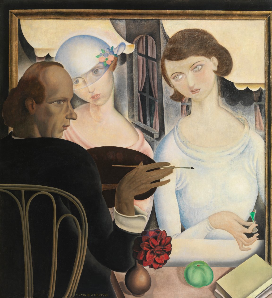 Os Bebedores de Licor de Gustave Van de Woestyne