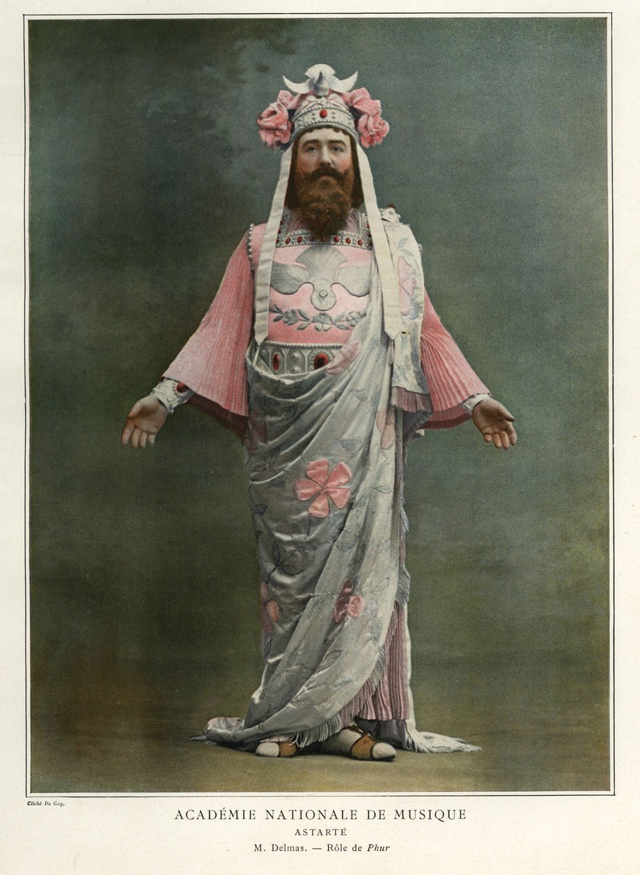 Jean-Francois Delmas como Phur, ilustração da revista 
